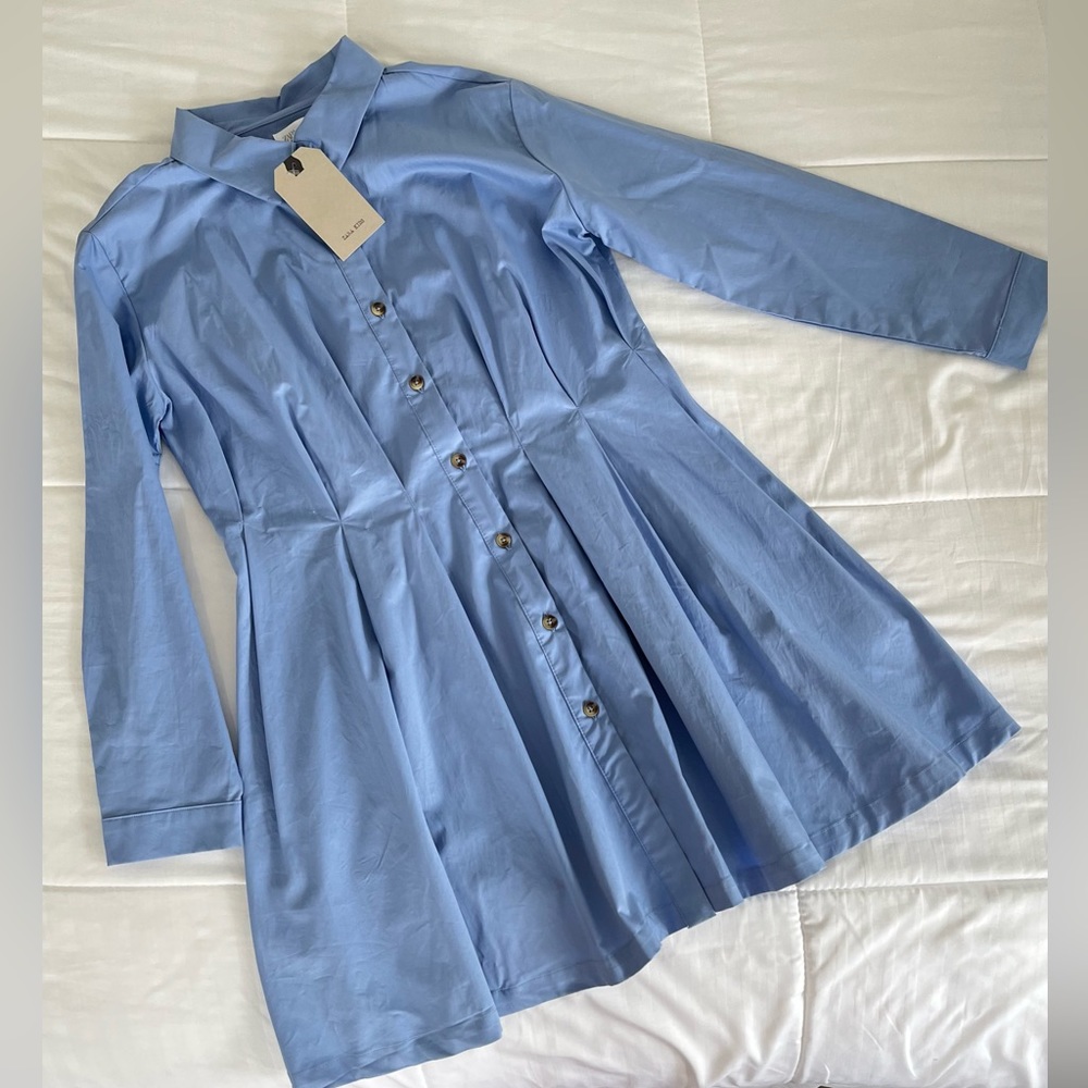 Zara kids blue dress
